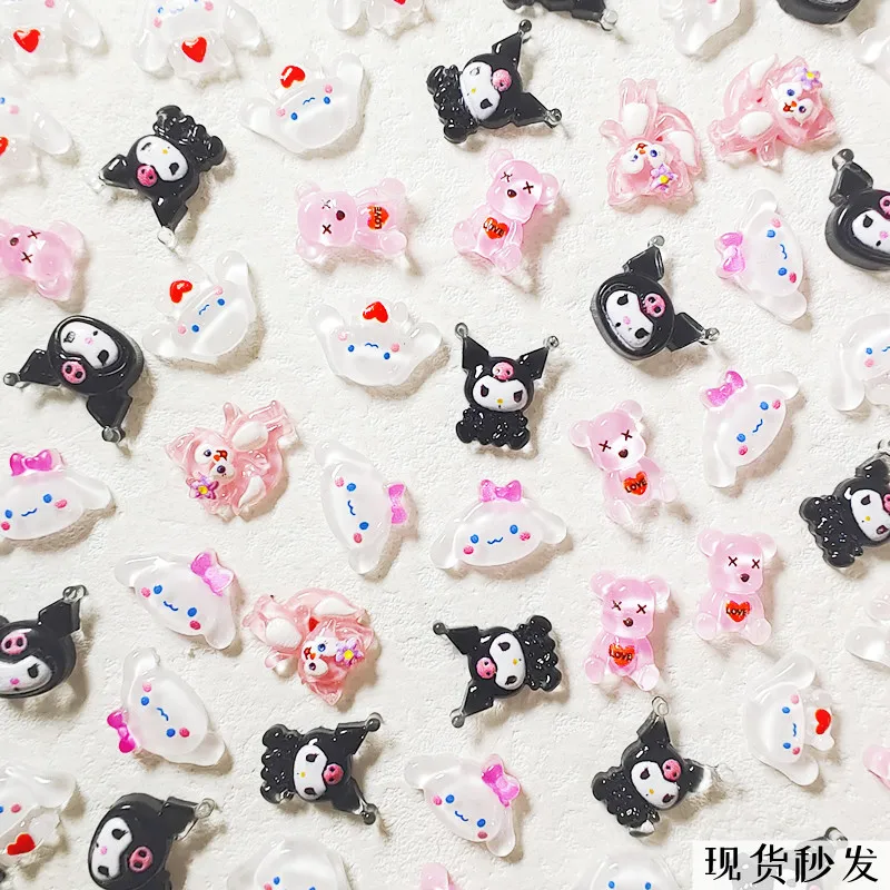 20/10 шт./компл. Sanriod аниме Kawaii Melody Kuromi Cinnamoroll Diy наклейки на ногти из смолы ювелирные изделия Аксессуары подарок игрушка для девочек
20/10 шт./компл. Sanriod аниме Kawaii Melody Kuromi Cinnamoroll Diy наклейки на ногти из смолы ювелирные изделия Аксессуары подарок игрушка для девочек