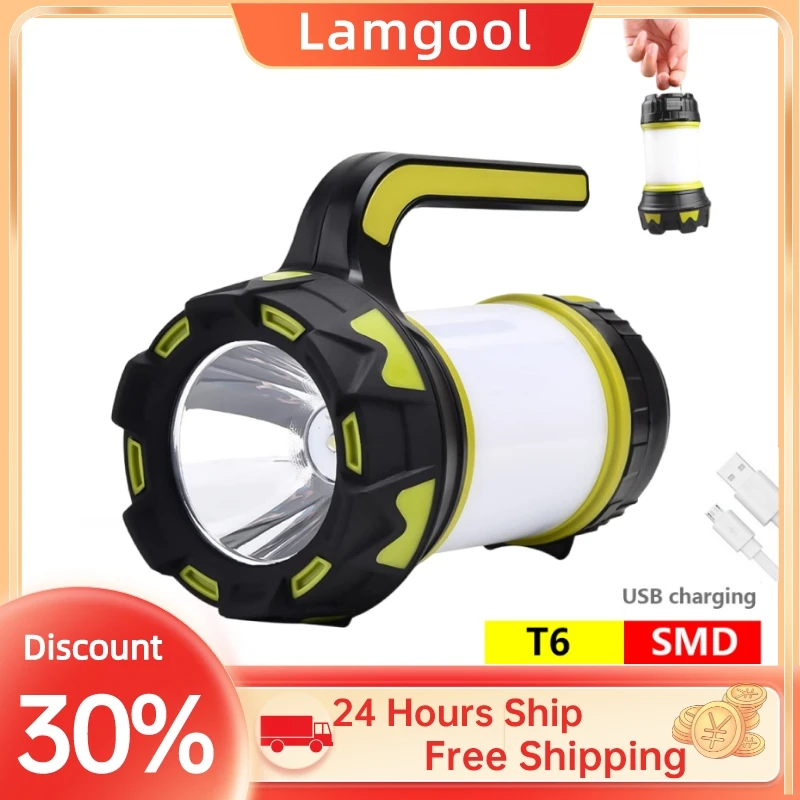 Zk20 Portable Led Camping Light Working Light Outdoor Tent Light Handheld Flashlight Usb Rechargeable Waterproof Search Light
Zk20 Portable Led Camping Light Working Light Outdoor Tent Light Handheld Flashlight Usb Rechargeable Waterproof Search Light