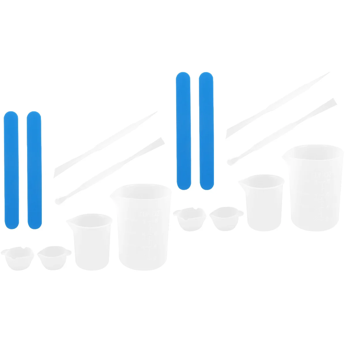 2 Set Dispensing Glue Silicone Molds Resin Epoxy Cups Accessories Silicone Cup Measuring Cups Resin Silica Gel DIY Accessory
2 Set Dispensing Glue Silicone Molds Resin Epoxy Cups Accessories Silicone Cup Measuring Cups Resin Silica Gel DIY Accessory
