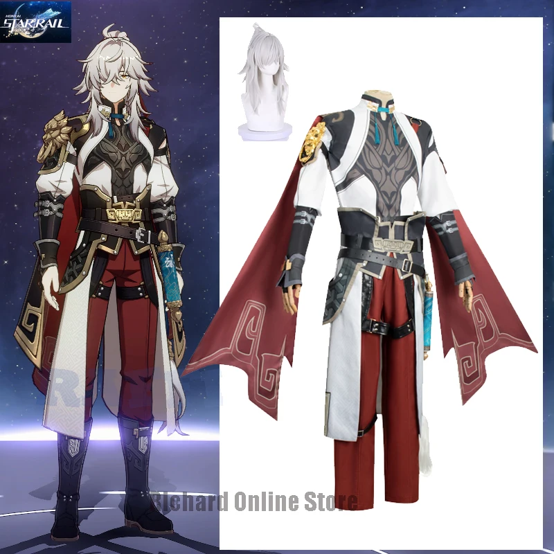 Game Honkai Star Rail Jing Yuan Cosplay Costume Wig JingYuan Chinese Men Cosplay Suit Halloween Carnival Party Cos Suit XS-XXL
Game Honkai Star Rail Jing Yuan Cosplay Costume Wig JingYuan Chinese Men Cosplay Suit Halloween Carnival Party Cos Suit XS-XXL