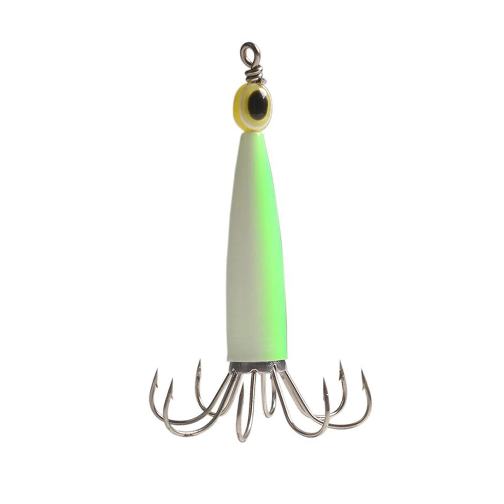 Squid Jigs Fishing Lures Luminous Part Wear-resistance 5Color 8 Claws Hooks Accessories Aluminum Alloy Durable
Squid Jigs Fishing Lures Luminous Part Wear-resistance 5Color 8 Claws Hooks Accessories Aluminum Alloy Durable