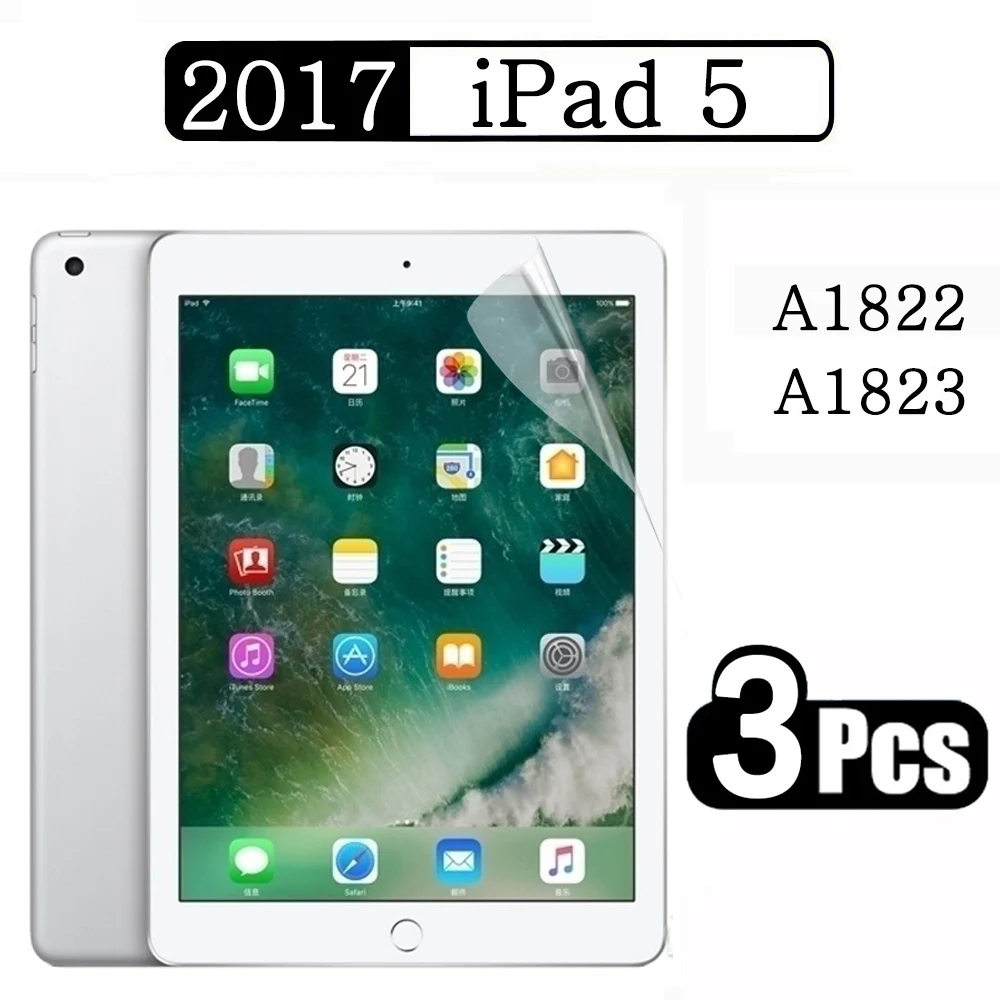 (3 Pack) Screen Protector For Apple iPad 5 6 9.7 2017 2018 5th 6th Generation A1822 A1823 A1893 Anti-Scratch Tablet Soft Film
(3 Pack) Screen Protector For Apple iPad 5 6 9.7 2017 2018 5th 6th Generation A1822 A1823 A1893 Anti-Scratch Tablet Soft Film