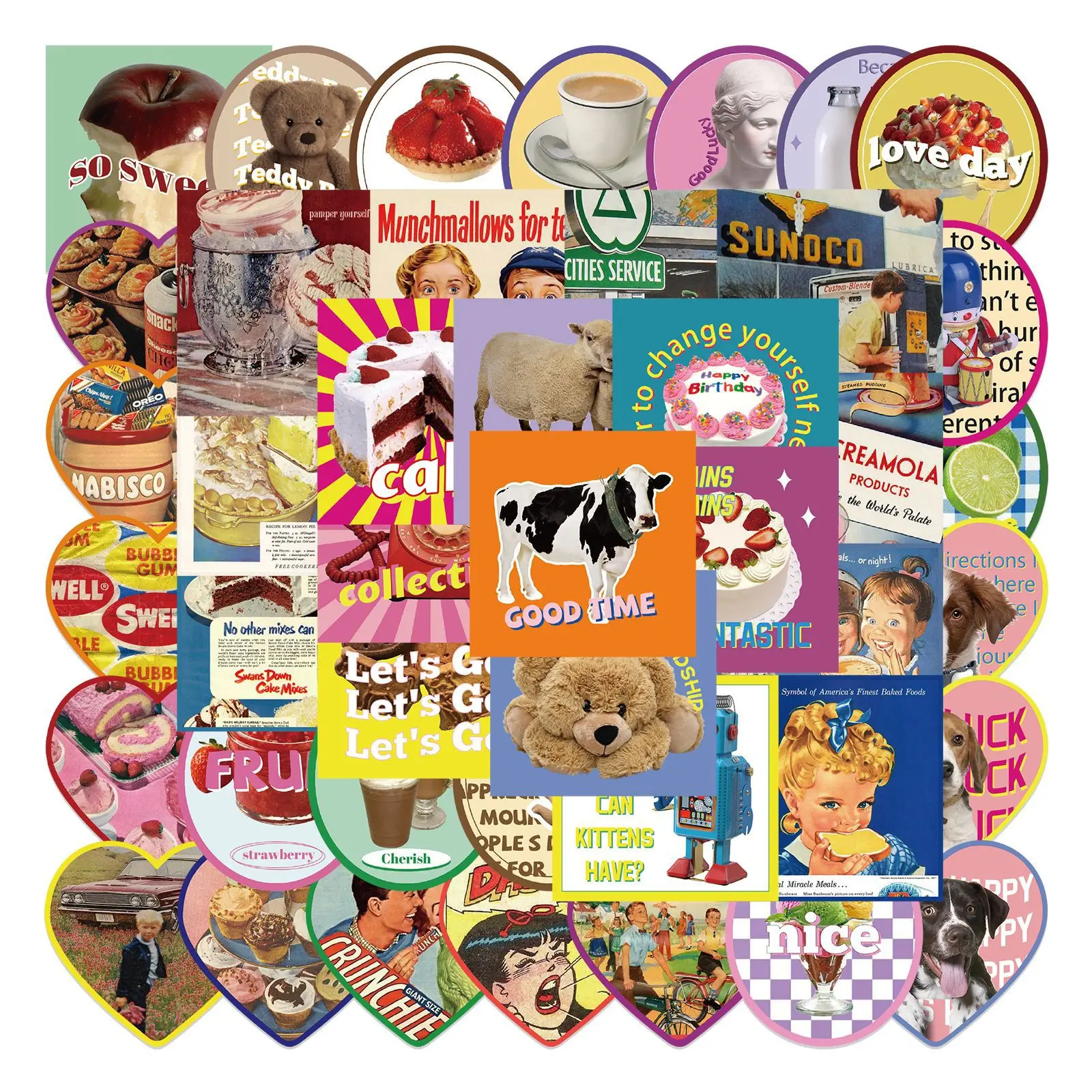 50PCS Waterproof Wholesale Cartoon Stickers Milk Biscuit Ins Wind Graffiti Stickers for DIY Suitcase Water Cup Guitar Decoration
50PCS Waterproof Wholesale Cartoon Stickers Milk Biscuit Ins Wind Graffiti Stickers for DIY Suitcase Water Cup Guitar Decoration