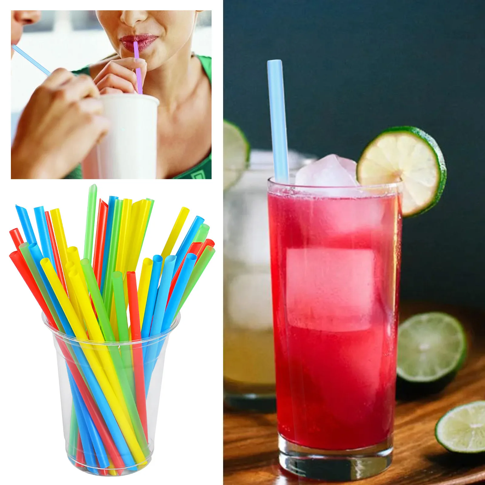 100Pcs With Spoon Straw Color Creative Spoon Type Disposable PP Stirring Smoothie Straight Straw 20cm Juice Drink Milk Tea Straw
100Pcs With Spoon Straw Color Creative Spoon Type Disposable PP Stirring Smoothie Straight Straw 20cm Juice Drink Milk Tea Straw