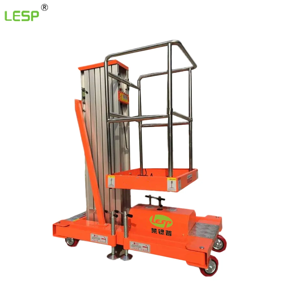 

High Quality Personnel Lift Aerial Working Platform Mobile Lift Tables Automatic Aluminum Work Platform