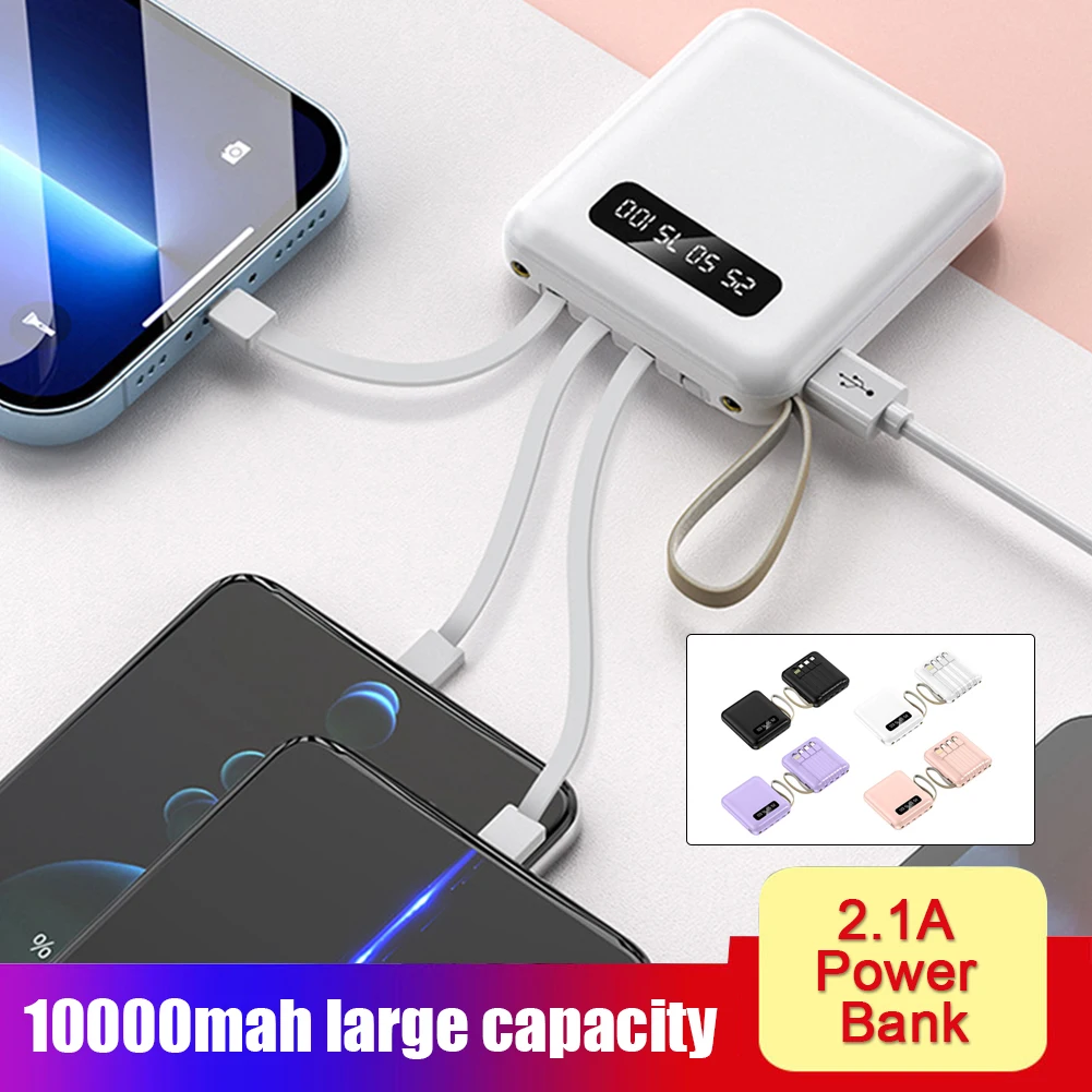 Portable 10000mAh Digital Display Power Bank Outdoor Sports Camping Hiking Tools Quick Charge For Iphone 14 13 Xiaomi Samsung
Portable 10000mAh Digital Display Power Bank Outdoor Sports Camping Hiking Tools Quick Charge For Iphone 14 13 Xiaomi Samsung
