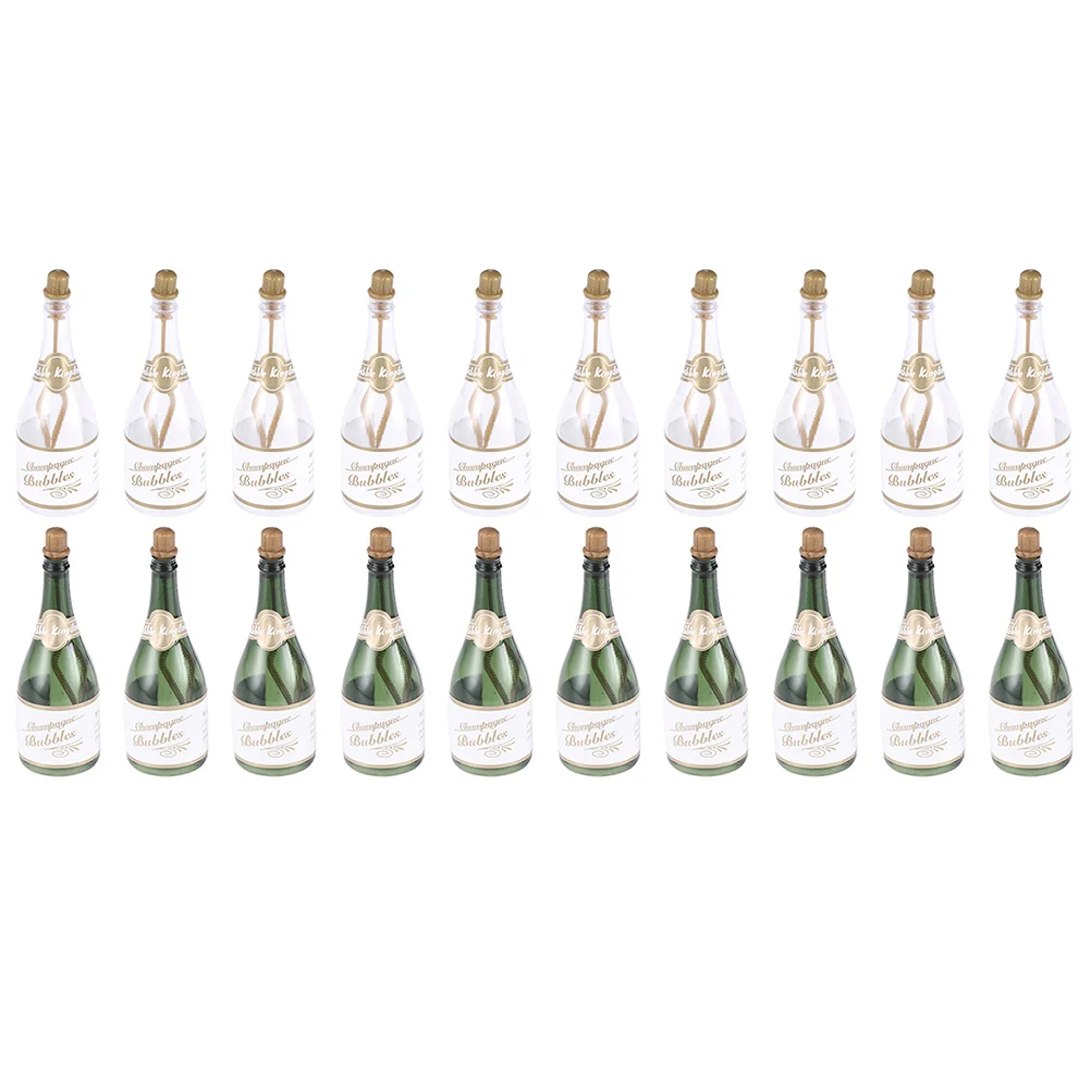 

Bubble Wedding Bottle Champagne Favors Bottles Bubbles Mini Party Wands Empty Toys Wand Container Blower Guests Shaped Adult