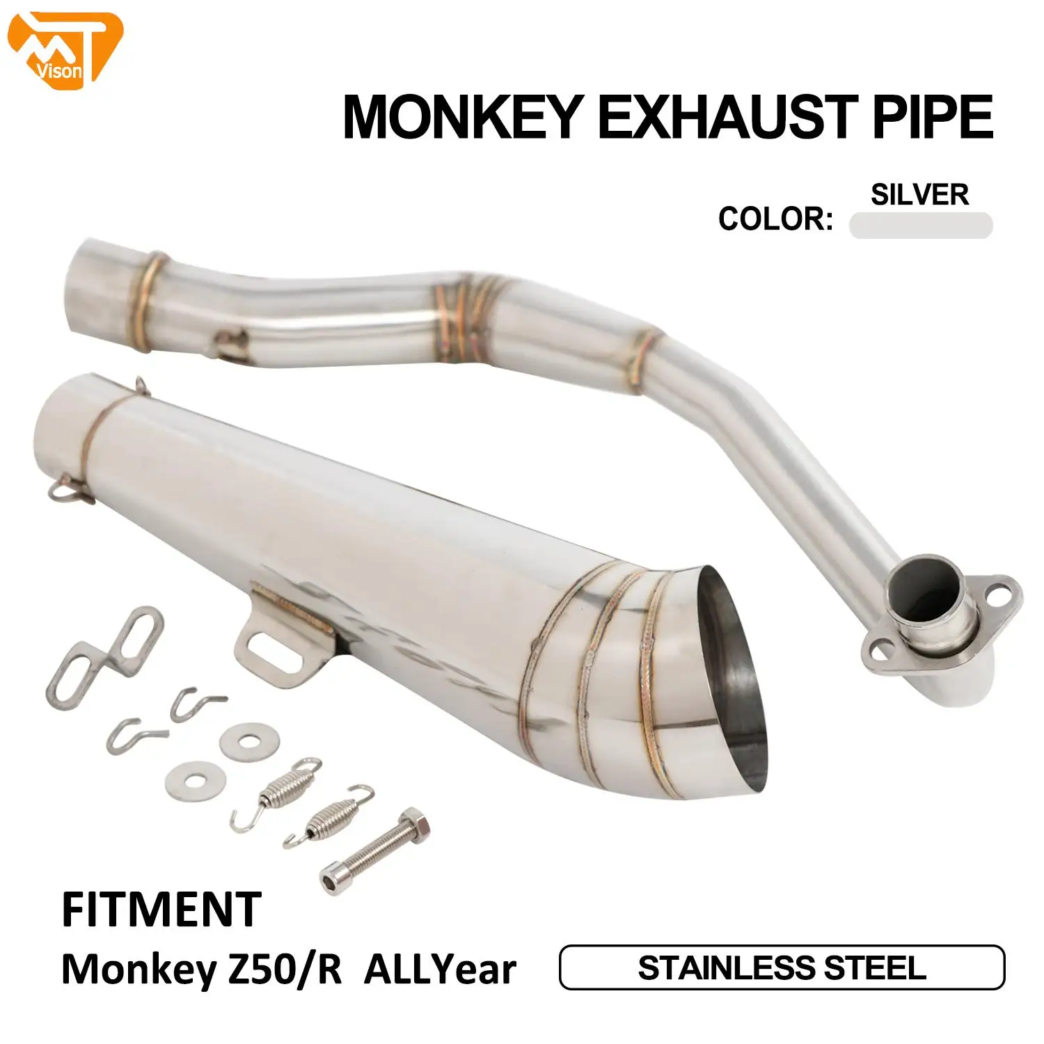Новая выхлопная труба мотоцикла с фурнитурой для Honda Monkey Z50 Z50R 2015 2016 2017 2018 2019 2020 2021 2022
Новая выхлопная труба мотоцикла с фурнитурой для Honda Monkey Z50 Z50R 2015 2016 2017 2018 2019 2020 2021 2022