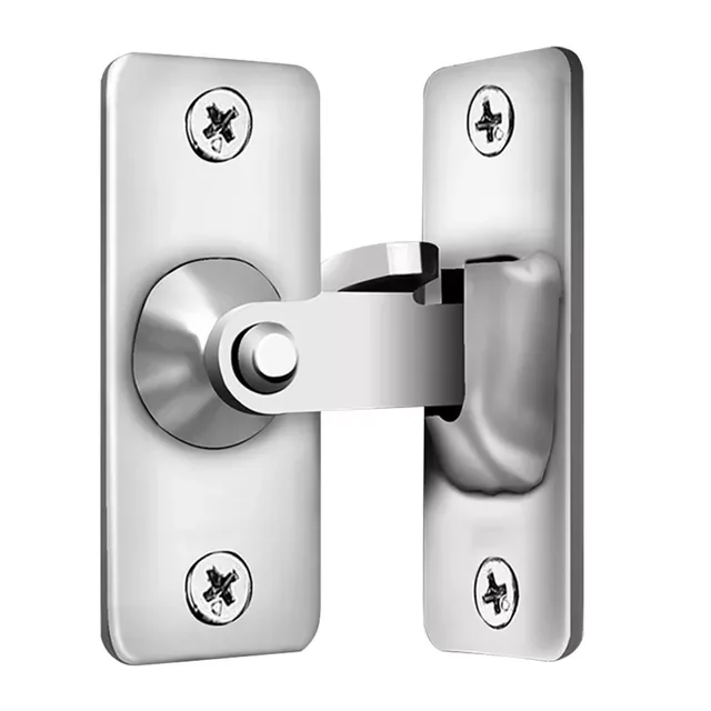 Degree Sliding Doors Locks Latch Right Angle Latch Stainless Steel Door Right Angle Buckle for Household Bedroom Ornaments
Degree Sliding Doors Locks Latch Right Angle Latch Stainless Steel Door Right Angle Buckle for Household Bedroom Ornaments