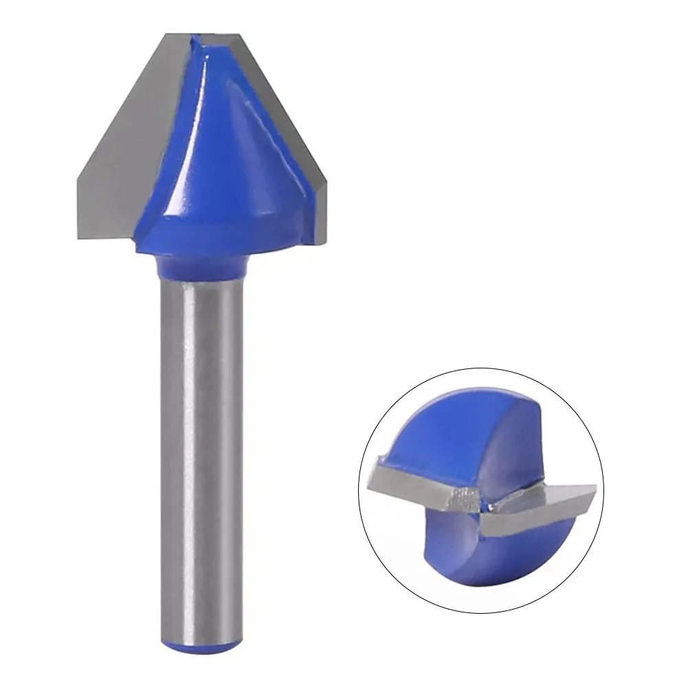 6.35mm Shank Engraving Milling Cutter 60 Degree V-Shaped Flat Head Chamfer Router Bit Woodworking Engraving Trimming Tools
6.35mm Shank Engraving Milling Cutter 60 Degree V-Shaped Flat Head Chamfer Router Bit Woodworking Engraving Trimming Tools