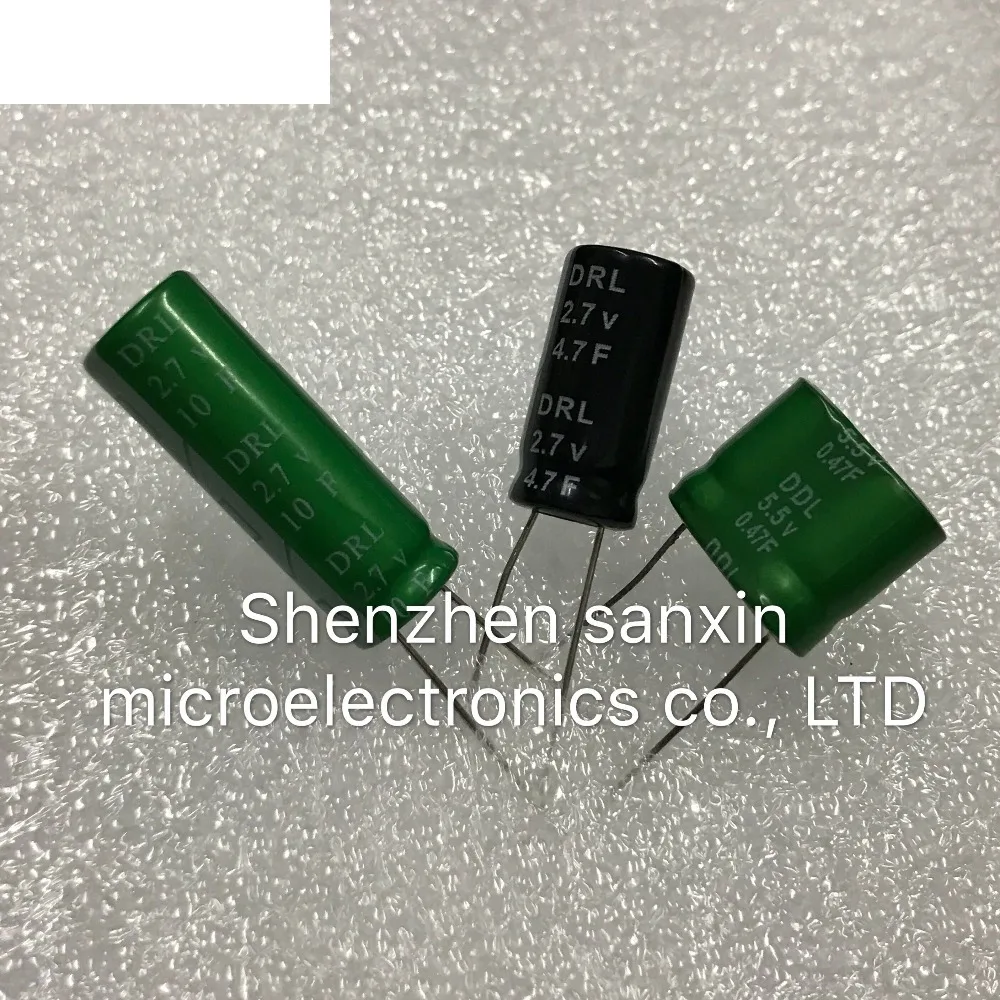 5pcs/lot 2.7V 10F super capacitor 2.7v 4.7F 0.47F 5.5Vfarad capacitor super capacitor
5pcs/lot 2.7V 10F super capacitor 2.7v 4.7F 0.47F 5.5Vfarad capacitor super capacitor