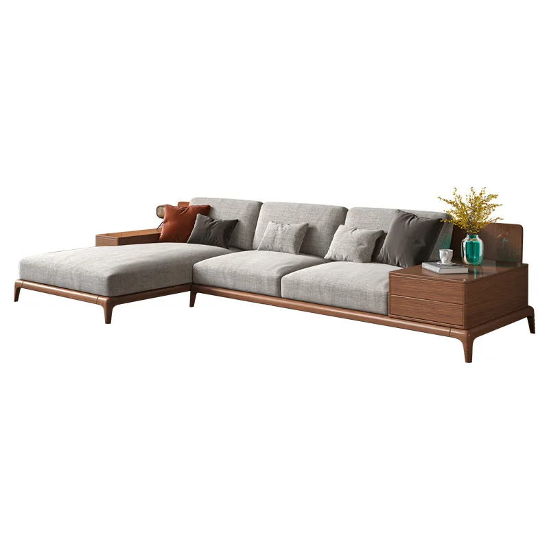 Nordic solid wood sofa modern minimalist technology cloth sofa beech corner combination sofa living room fabric sofa QC
Nordic solid wood sofa modern minimalist technology cloth sofa beech corner combination sofa living room fabric sofa QC