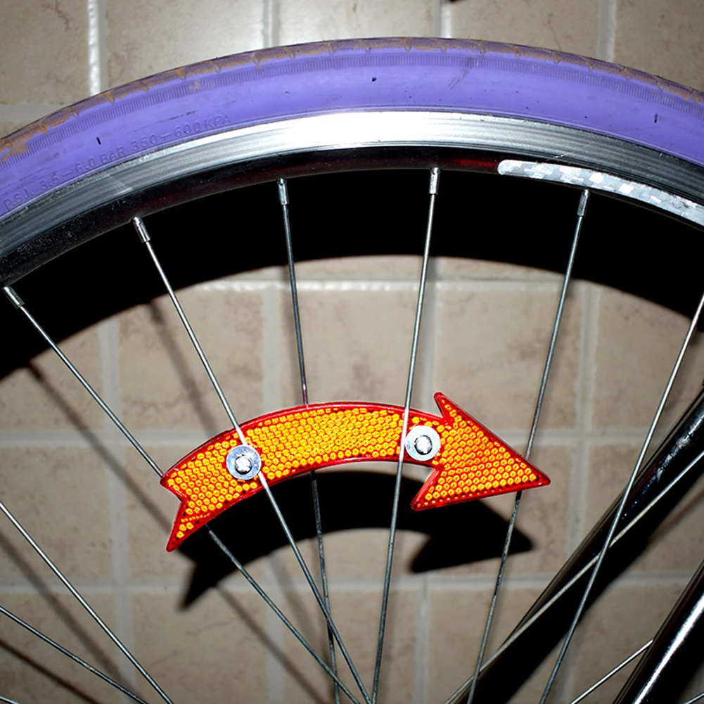2Pcs Bicycle Bike Spokes Reflective Sheet Cycling Reflector Arrow Reflective Sheet MTB Road Bike Safe Warning Accessories
2Pcs Bicycle Bike Spokes Reflective Sheet Cycling Reflector Arrow Reflective Sheet MTB Road Bike Safe Warning Accessories