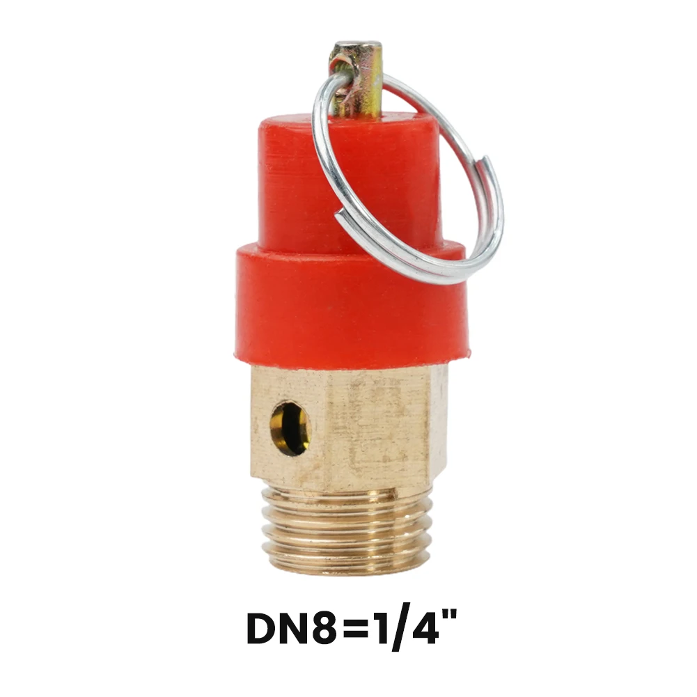 1pc Air Compressor Safety Relief Valve Brass 1/4" 1/8" BSP Air Compressor Safety Relief Valve Pressure Release Regulator120PSI
1pc Air Compressor Safety Relief Valve Brass 1/4" 1/8" BSP Air Compressor Safety Relief Valve Pressure Release Regulator120PSI