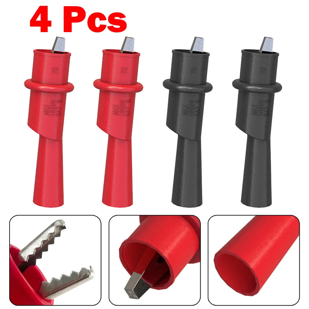 4pcs Alligator Clip Insulated Crocodile Test Clip Clamp For Electrical Multimeter Tester Welding Assembly Tool
4pcs Alligator Clip Insulated Crocodile Test Clip Clamp For Electrical Multimeter Tester Welding Assembly Tool