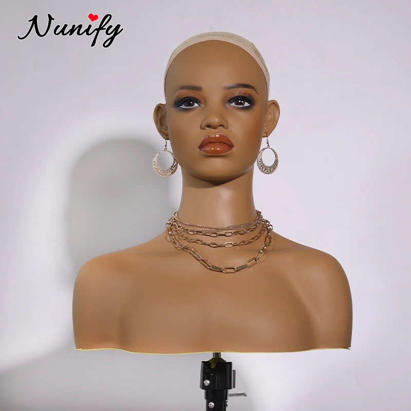 Mannequin Head With Thick Lips For Display Wigs Good Quality Model Head With Shoulders For Jewelry Mannequin Head With Shoulders
Mannequin Head With Thick Lips For Display Wigs Good Quality Model Head With Shoulders For Jewelry Mannequin Head With Shoulders