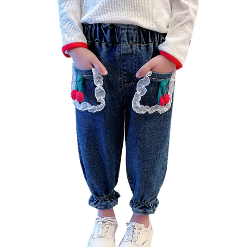 Baby Girls Cherry Jeans Kids Pants Children Trousers Korean Kids Clothes Jeans Pants Toddler Denim Pants For 2 3 4 5 6 7 Years
Baby Girls Cherry Jeans Kids Pants Children Trousers Korean Kids Clothes Jeans Pants Toddler Denim Pants For 2 3 4 5 6 7 Years