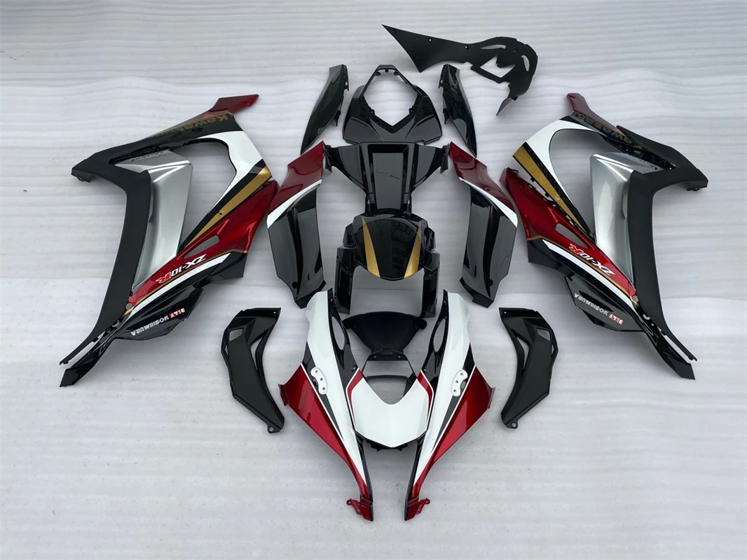 New ABS Motorcycle Fairings Kit Fit For Kawasaki Ninja ZX10R 2016 2017 2018 2019 ZX-10R Bodywork Set Custom Red silver
New ABS Motorcycle Fairings Kit Fit For Kawasaki Ninja ZX10R 2016 2017 2018 2019 ZX-10R Bodywork Set Custom Red silver