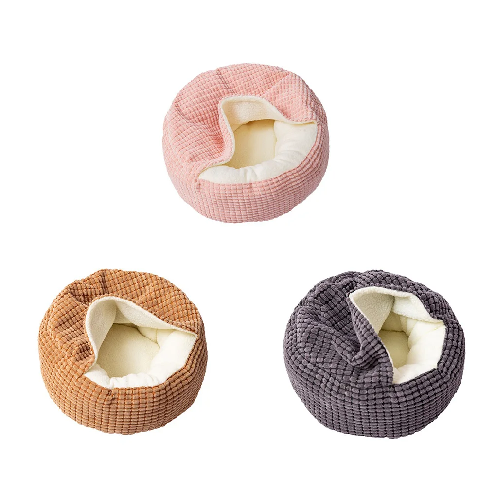 Winter Pet Plush Bed Living Room Bedroom Nest Small Animal Cattery Reusable Washable Pets Supplies Birthday Gift
Winter Pet Plush Bed Living Room Bedroom Nest Small Animal Cattery Reusable Washable Pets Supplies Birthday Gift