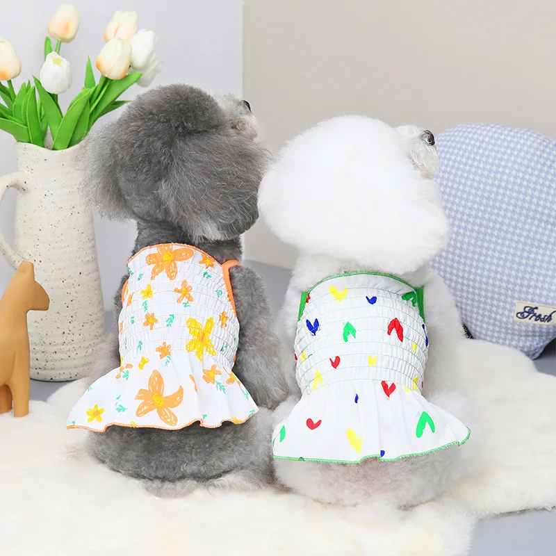 Dog Summer T-Shirts Cotton Dress Pet Breathable Soft Clothes Vest for Small Medium Large Cats Puppy Accessories
Dog Summer T-Shirts Cotton Dress Pet Breathable Soft Clothes Vest for Small Medium Large Cats Puppy Accessories