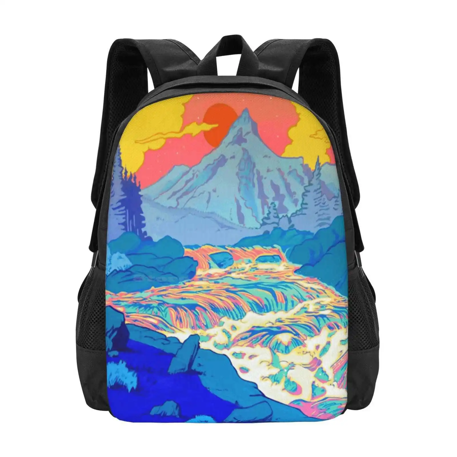 River Fashion Pattern Design Travel Laptop School Backpack Bag Pop Art Comic Color Pop Culture Landscape River Rushing Pink
River Fashion Pattern Design Travel Laptop School Backpack Bag Pop Art Comic Color Pop Culture Landscape River Rushing Pink