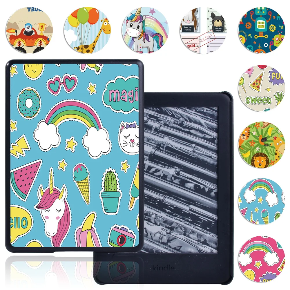 Case for All-new Kindle 10th 2019 /Kindle 8th 2016 Cartoon Pattern Tablet Shell Cover for Paperwhite 1 5th/ 2 6th/ 3 7th/ 4 10th
Case for All-new Kindle 10th 2019 /Kindle 8th 2016 Cartoon Pattern Tablet Shell Cover for Paperwhite 1 5th/ 2 6th/ 3 7th/ 4 10th