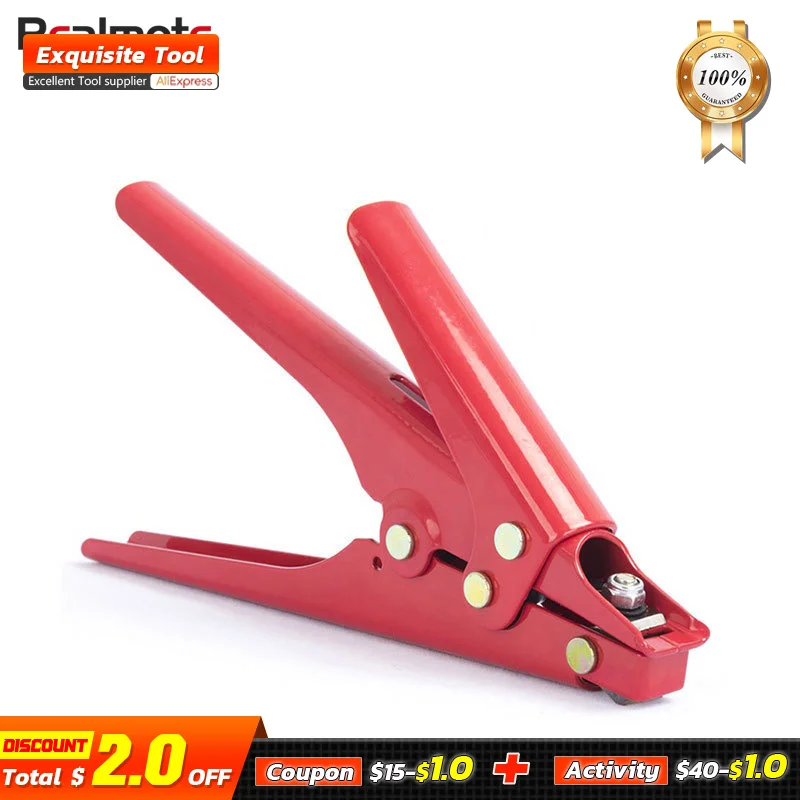 Realmote HS-519 высококачественный пистолет для обвязки из высокоуглеродистой стали, портативный автоматический инструмент для обвязки нейлонов... 
Realmote HS-519 высококачественный пистолет для обвязки из высокоуглеродистой стали, портативный автоматический инструмент для обвязки нейлонов...