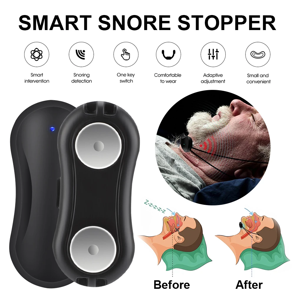 Smart Anti Snoring Device Sleep Aid Snore Stopper Portable Pulse Muscle Stimulator Electric Stop Snoring Machine Health Care
Smart Anti Snoring Device Sleep Aid Snore Stopper Portable Pulse Muscle Stimulator Electric Stop Snoring Machine Health Care