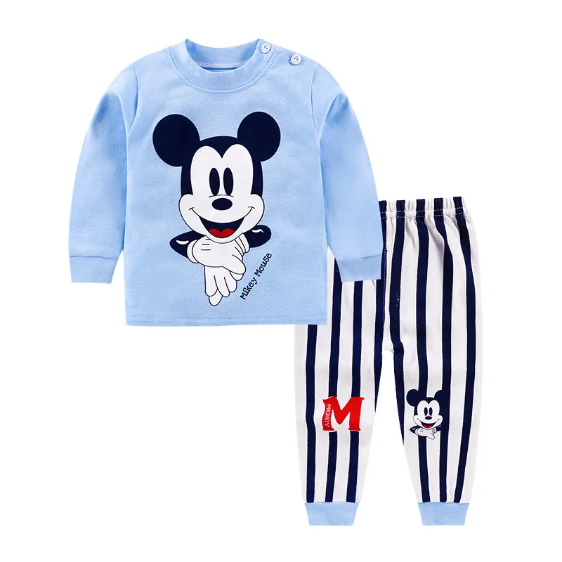 Autumn Baby's Cotton Underwear Set Disney Cartoon Print Clothes Long Sleeve + Pants 2pcs Clothes Sets Children's Clothing
Autumn Baby's Cotton Underwear Set Disney Cartoon Print Clothes Long Sleeve + Pants 2pcs Clothes Sets Children's Clothing