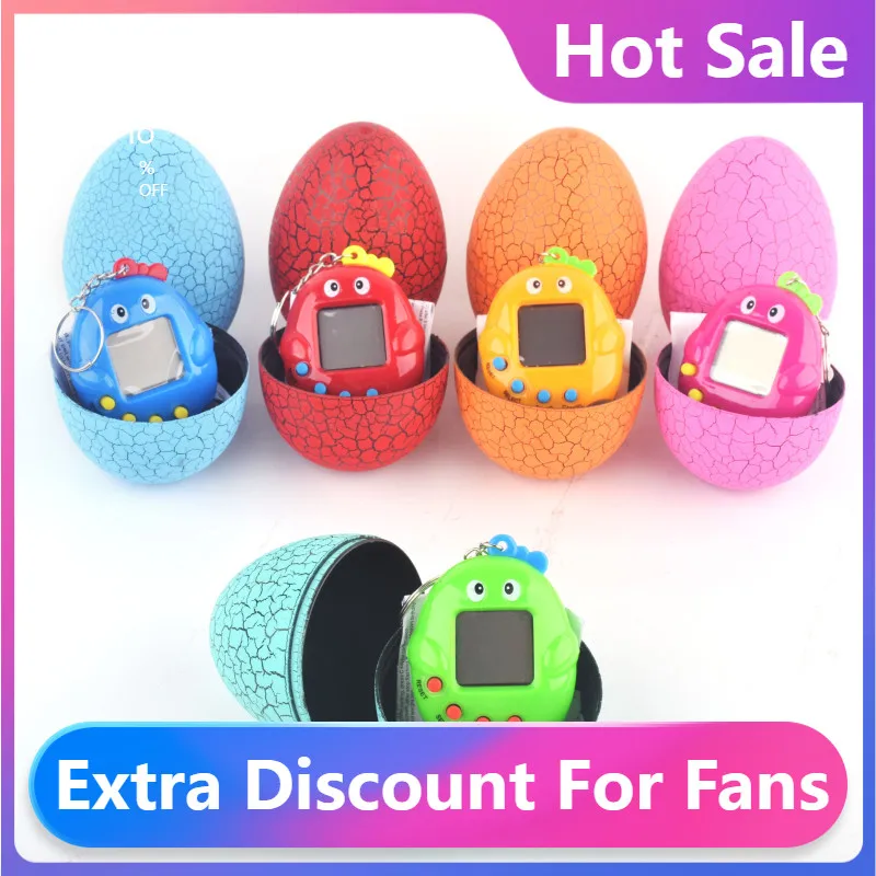 Fashion New Dinosaur Egg Multi-colors Virtual Cyber Digital Pet Game Toy Tamagotchis Digital Electronic E-Pet Christmas Gift 
Fashion New Dinosaur Egg Multi-colors Virtual Cyber Digital Pet Game Toy Tamagotchis Digital Electronic E-Pet Christmas Gift