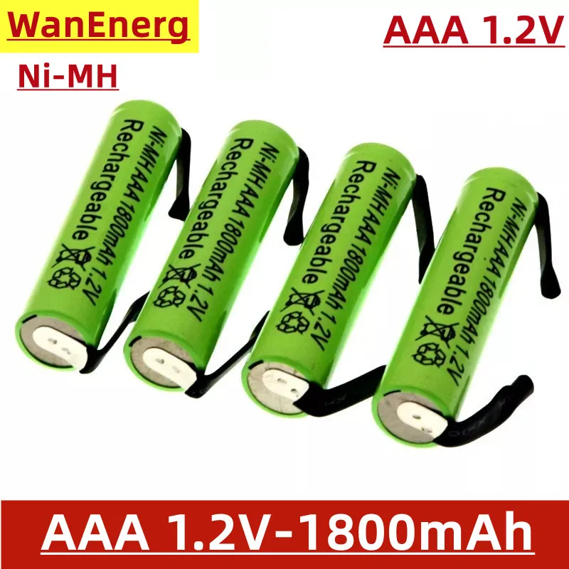 Ni-Mh1.2V Aaa Oplaadbare Batterij Cel1800Mah Met Solder Tabs Voor Philips Braun ElektrischeScheerapparaat scheermesTandenborstel
Ni-Mh1.2V Aaa Oplaadbare Batterij Cel1800Mah Met Solder Tabs Voor Philips Braun ElektrischeScheerapparaat scheermesTandenborstel