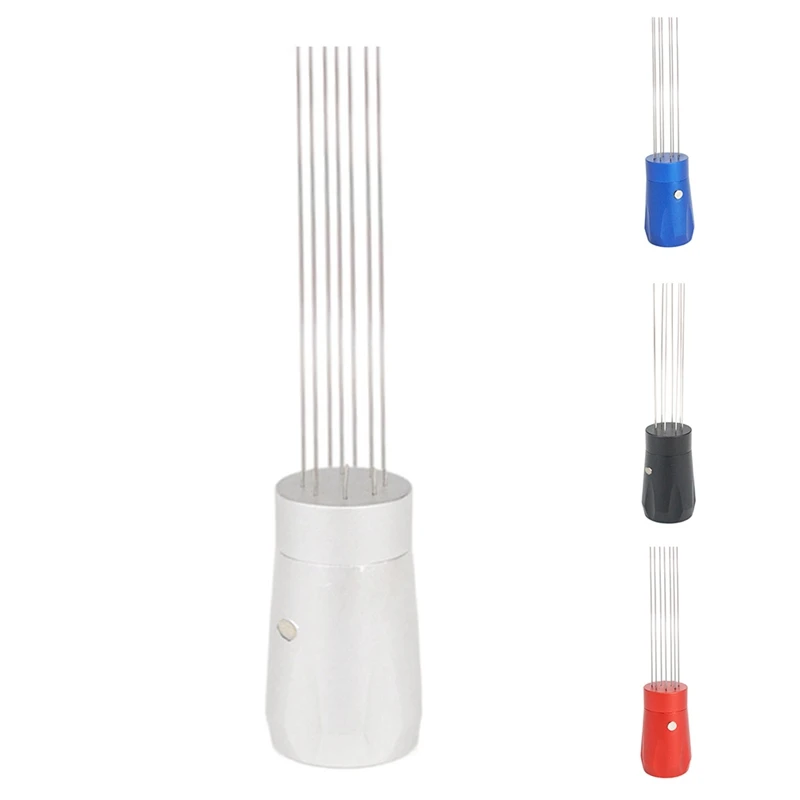 Stainless Steel Coffee Powder Tamper Needle Distributor Leveler Espresso Stirring Tool Aluminum Alloy Coffee Stirrer
Stainless Steel Coffee Powder Tamper Needle Distributor Leveler Espresso Stirring Tool Aluminum Alloy Coffee Stirrer