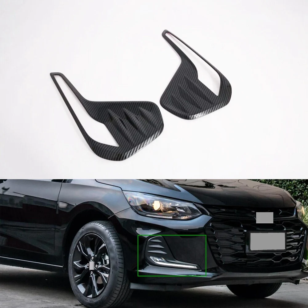 Front Fog Light Lamp Cover Trim for Chevrolet ONIX 2020 2021 2022 Exterior Accessories ABS Carbon Fiber
Front Fog Light Lamp Cover Trim for Chevrolet ONIX 2020 2021 2022 Exterior Accessories ABS Carbon Fiber