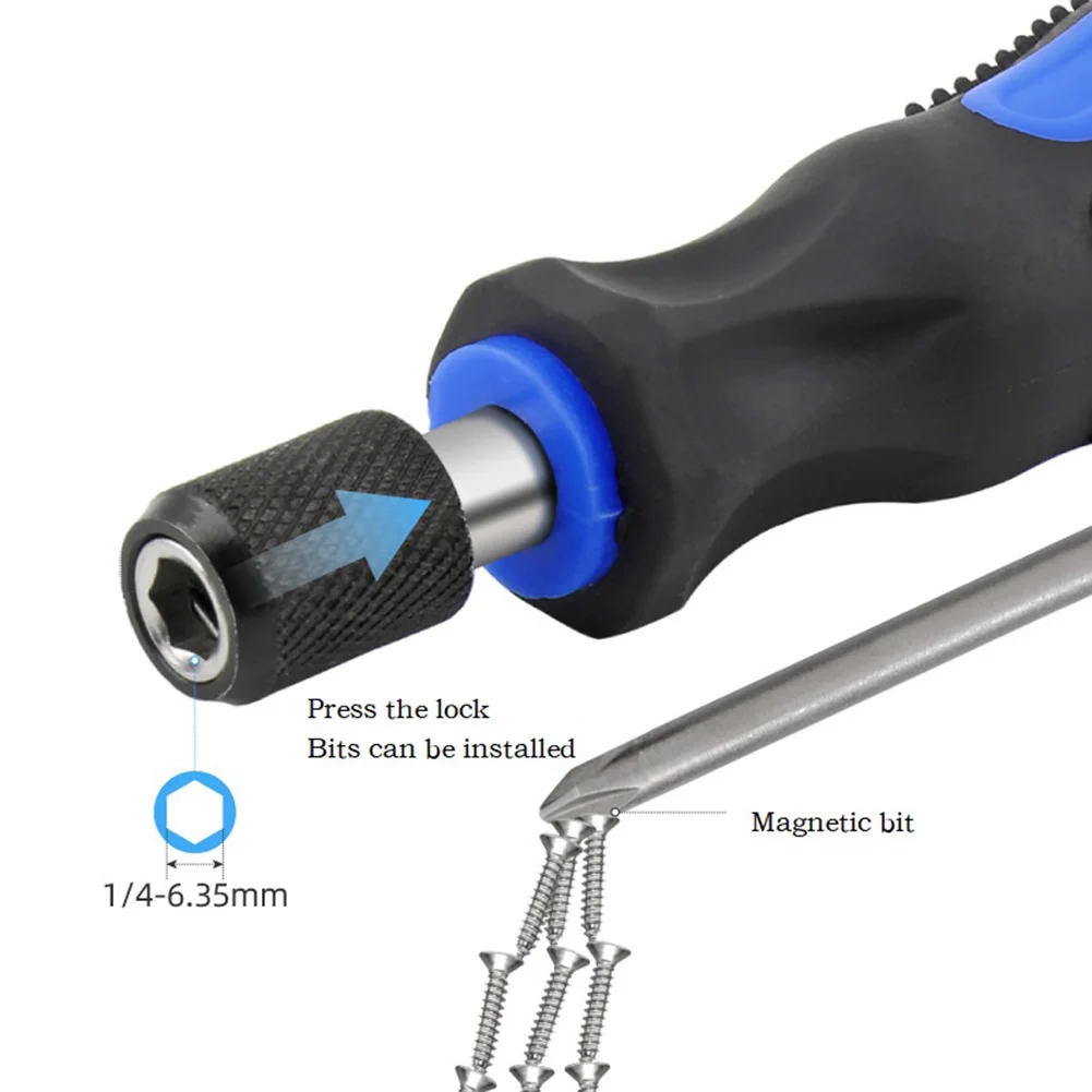 24 In 1 Screwdriver Bit Set Quick Release 100mm Long Multifunctional Magnetic Bit Holder Adapter Screwdrive Hand Tools
24 In 1 Screwdriver Bit Set Quick Release 100mm Long Multifunctional Magnetic Bit Holder Adapter Screwdrive Hand Tools