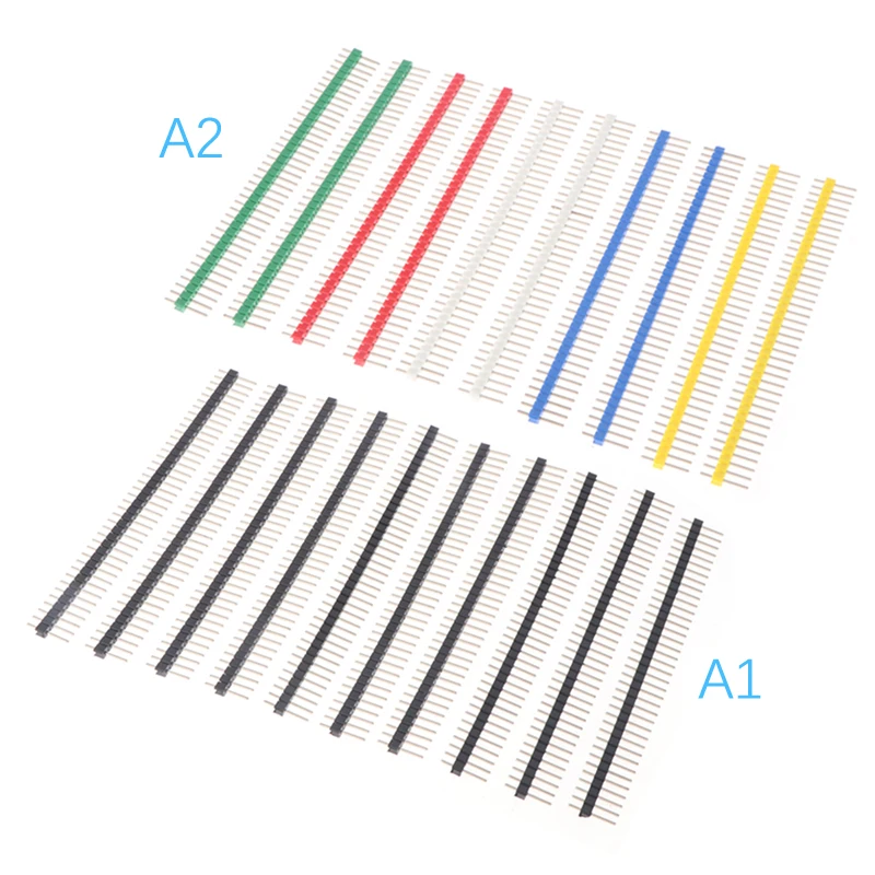10PCS 40 Pin 1x40 Single Row Male 2.54 Breakable Pin Header Connector Strip For Arduino Diy Kit
10PCS 40 Pin 1x40 Single Row Male 2.54 Breakable Pin Header Connector Strip For Arduino Diy Kit