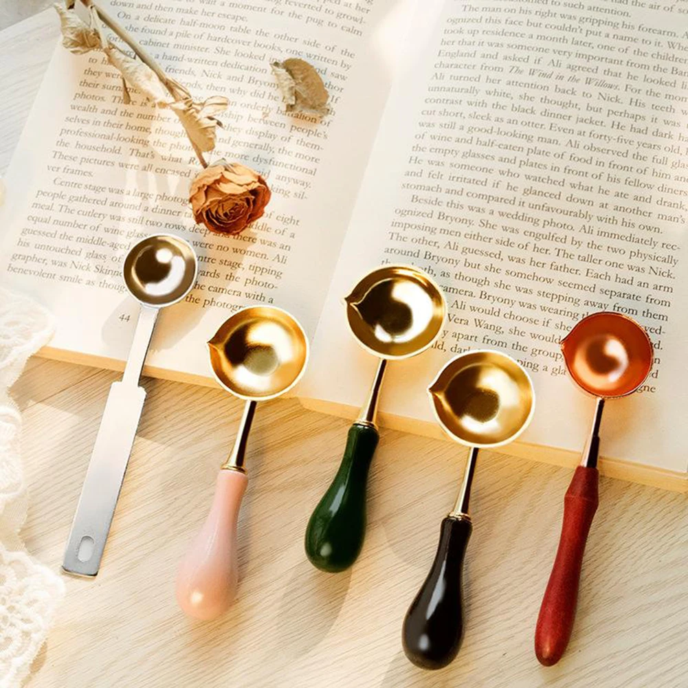 Wax Seal Spoon DIY Vintage Craft Stamp For Craft Envelope Wedding Gift Invitation Scrapbook Sealing Wax Spoon Stamp Making Tool
Wax Seal Spoon DIY Vintage Craft Stamp For Craft Envelope Wedding Gift Invitation Scrapbook Sealing Wax Spoon Stamp Making Tool