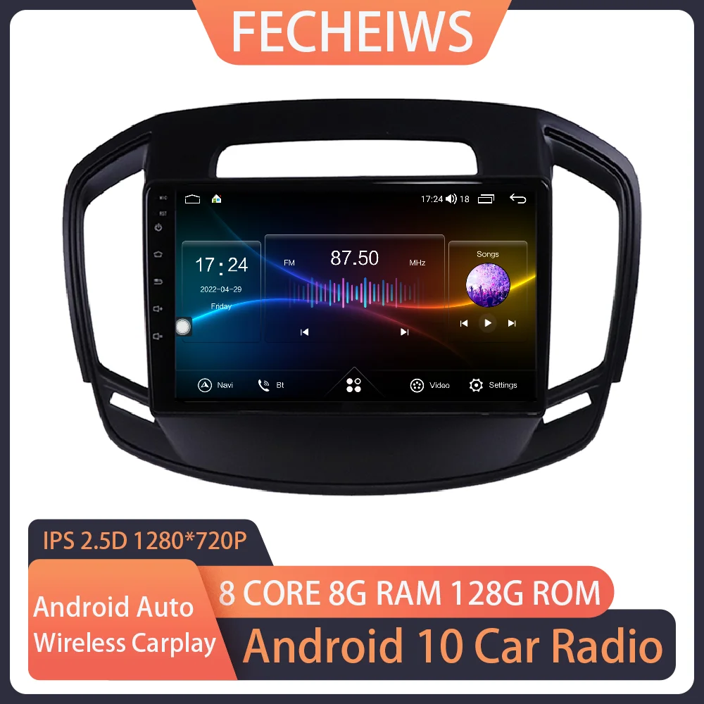 

Android 10 For Buick Regal 2013 - 2017 Car Radio Video Navigation GPS SWC No 2din 4G AHD WIFI Stereo Multimedia Player DSP RDS