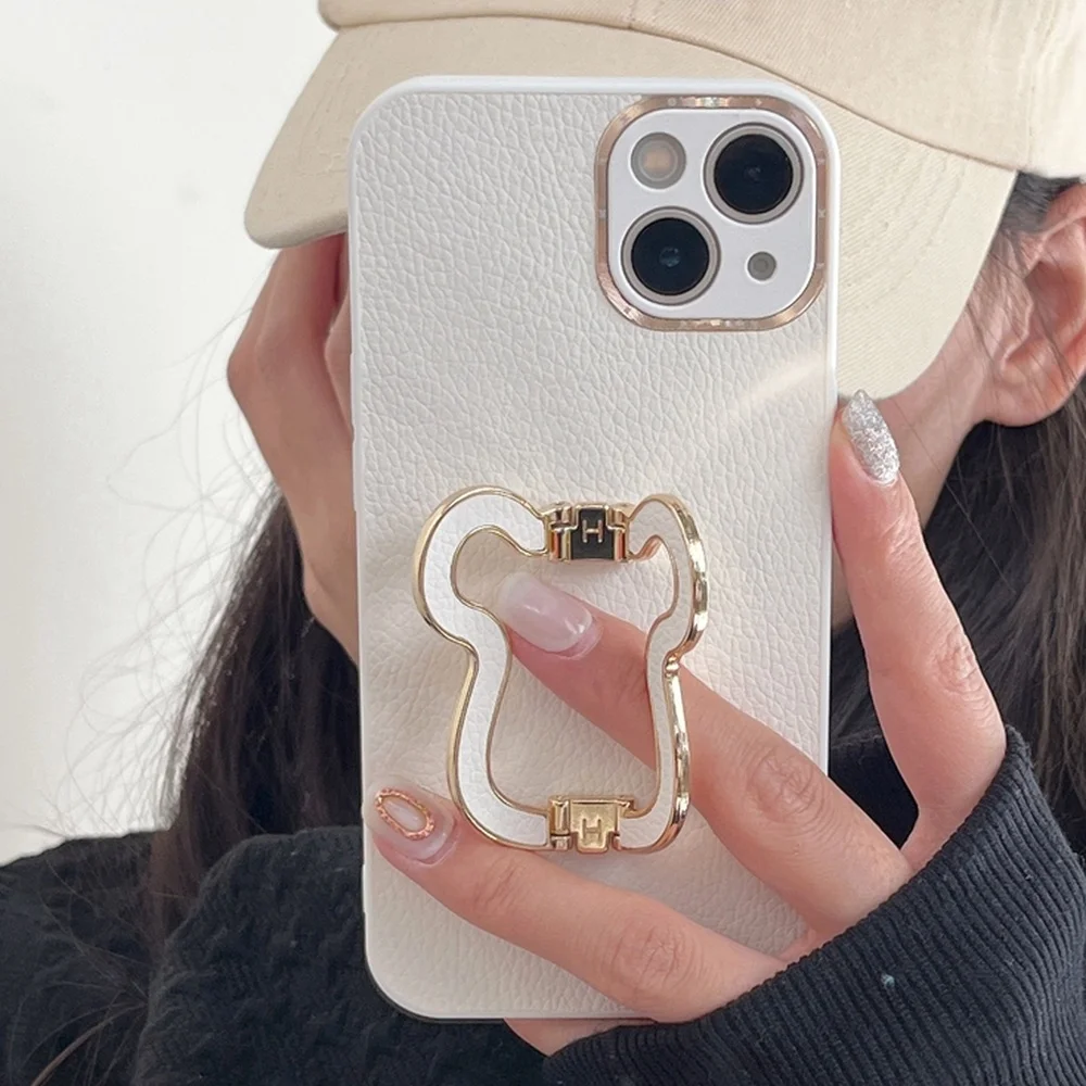 Cute Bear Bracket Leather Case For iPhone 13 12 Mini 11 Pro Max 7 8 Plus SE 2 X Xr Xs Pure Color Soft Silicone Shockproof Cover
Cute Bear Bracket Leather Case For iPhone 13 12 Mini 11 Pro Max 7 8 Plus SE 2 X Xr Xs Pure Color Soft Silicone Shockproof Cover