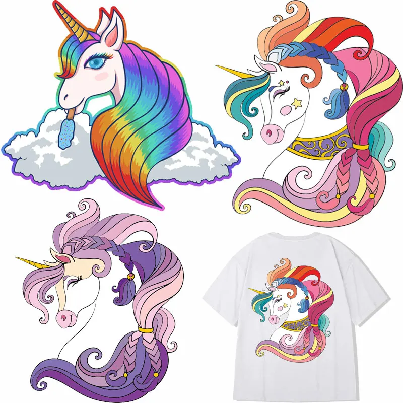 Little Horse Patches on Clothes Pony Princess Iron-on Transfers for Clothing Rainbow Unicorn Thermoadhesive Patch for Children
Little Horse Patches on Clothes Pony Princess Iron-on Transfers for Clothing Rainbow Unicorn Thermoadhesive Patch for Children