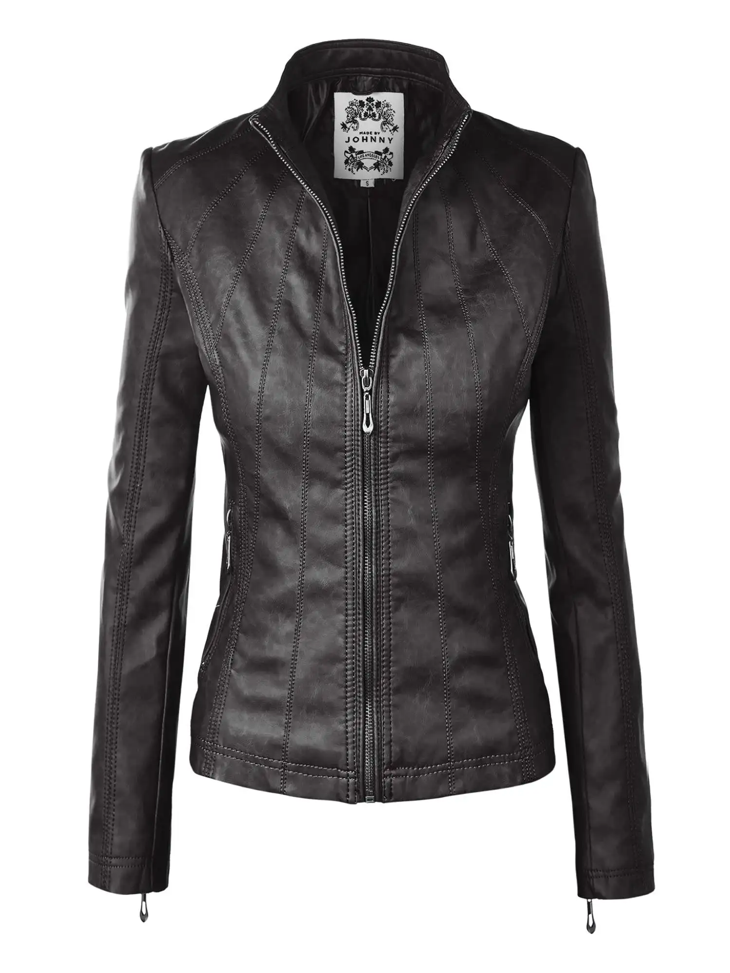 Womens Panelled Faux Leather Moto Jacket XXL BLACK Winter Autumn Motorcycle Jacket Outerwear Faux Leather PU Basic Coat
Womens Panelled Faux Leather Moto Jacket XXL BLACK Winter Autumn Motorcycle Jacket Outerwear Faux Leather PU Basic Coat