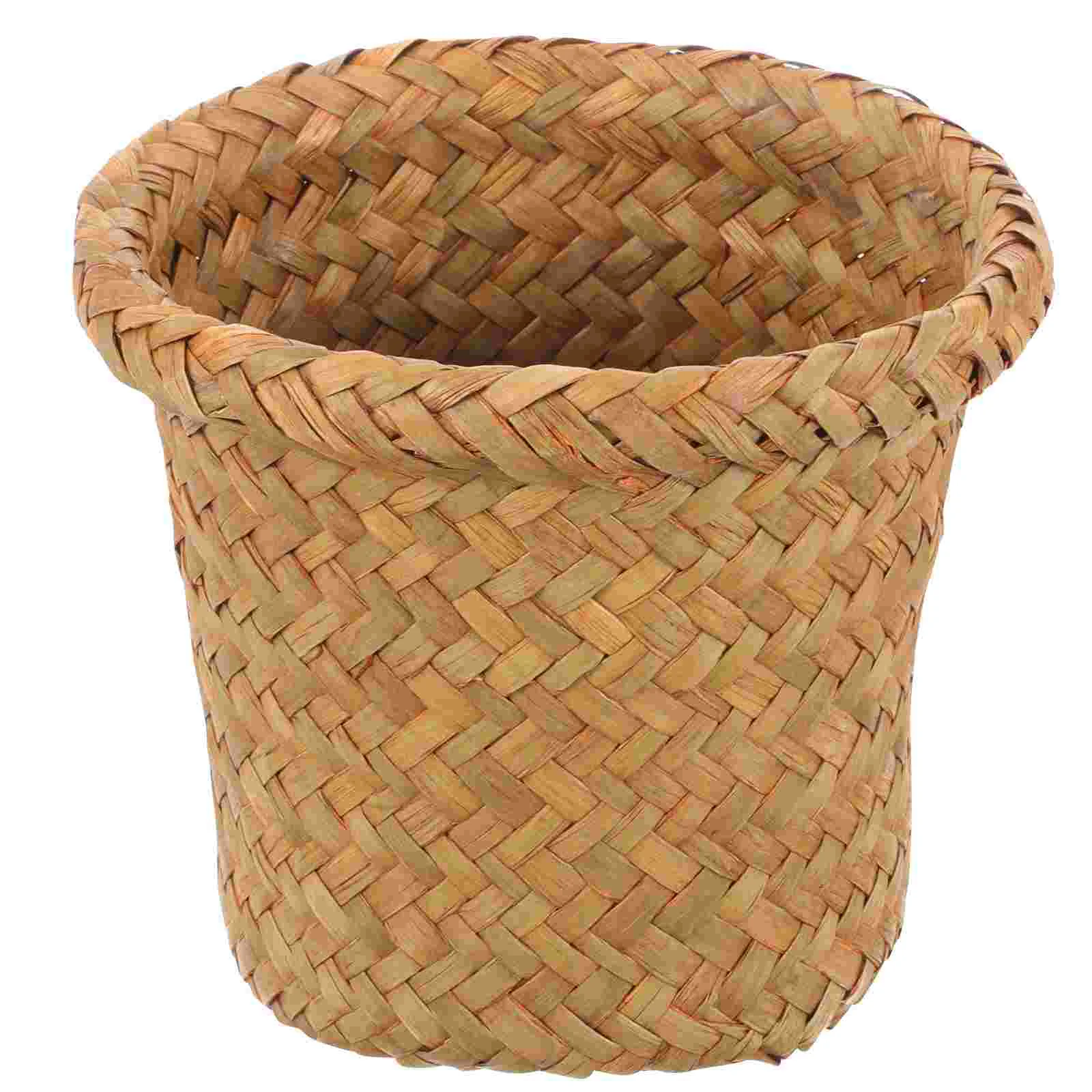Wicker Trash Can Floor Planter Waste Paper Basket Bathroom Wastebasket Decorative Laundry Baskets Kitchen Bin Garden Planters
Wicker Trash Can Floor Planter Waste Paper Basket Bathroom Wastebasket Decorative Laundry Baskets Kitchen Bin Garden Planters