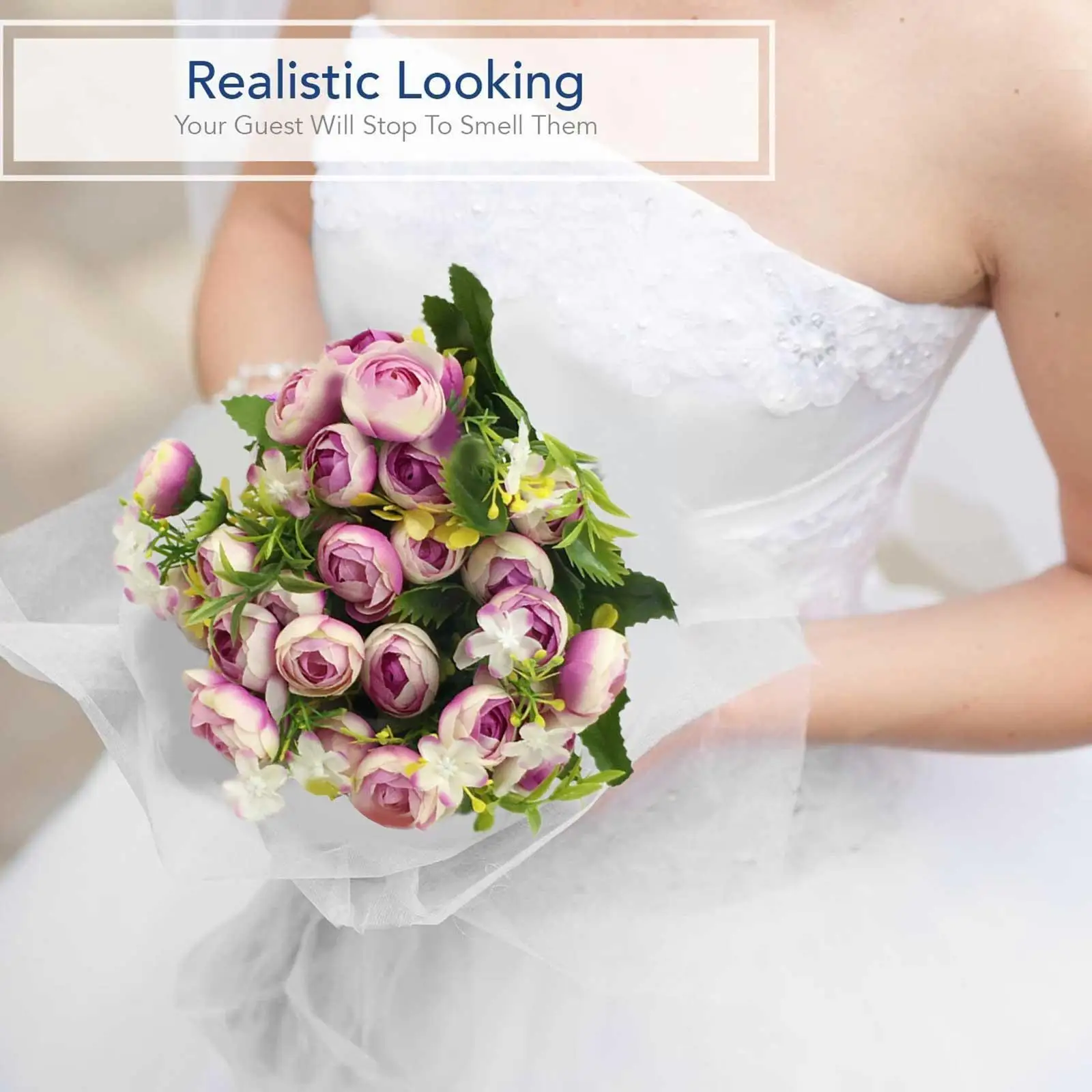 15 Head Beautiful Rose Artificial Silk Flowers Small Home Flower Fake Decoration bouquet Wedding Party M7J9
15 Head Beautiful Rose Artificial Silk Flowers Small Home Flower Fake Decoration bouquet Wedding Party M7J9