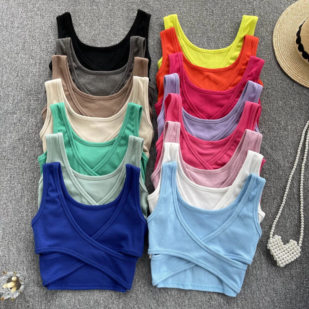 Sexy Hollow Tanks Top Sleeveless Basic Corset Bustier Chic V Neck Korean Fashion Crop Top slim Camis Summer Y2k Women Clothing
Sexy Hollow Tanks Top Sleeveless Basic Corset Bustier Chic V Neck Korean Fashion Crop Top slim Camis Summer Y2k Women Clothing