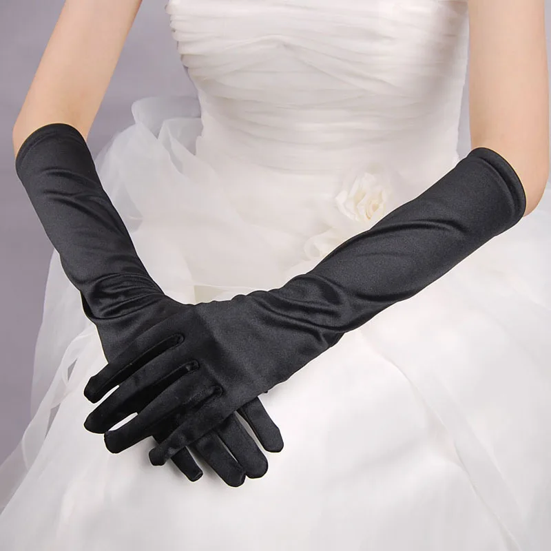 Elegant Women's Evening Party Formal Gloves Solid Color Satin Long Finger Mittens forEvents Activities Red White Rose Color
Elegant Women's Evening Party Formal Gloves Solid Color Satin Long Finger Mittens forEvents Activities Red White Rose Color