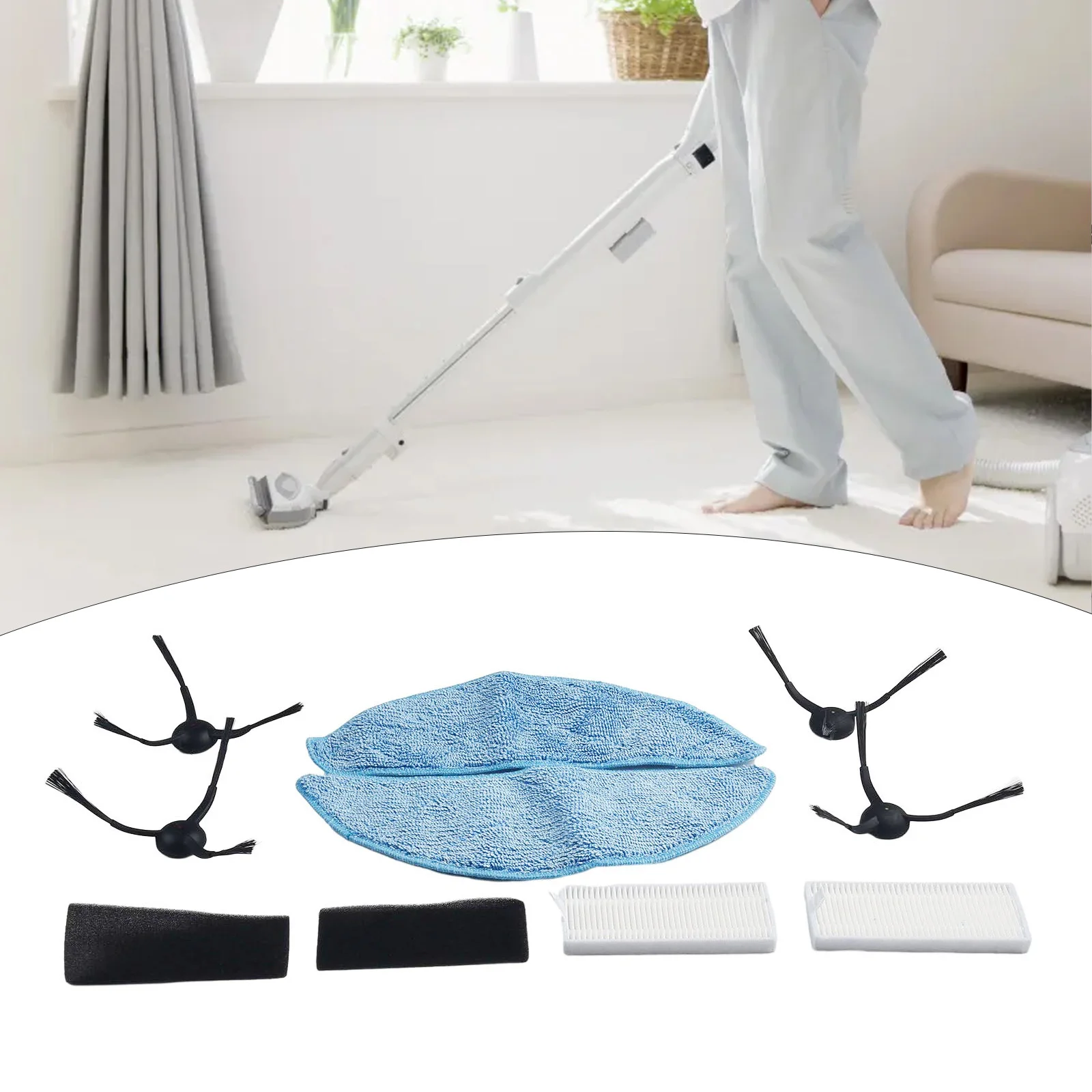 Brand New For Conga Eternal Max Ultimat Side Brush Vacuum Cleaner Parts Cleaning Tools Cloth Mop Filter High Quality
Brand New For Conga Eternal Max Ultimat Side Brush Vacuum Cleaner Parts Cleaning Tools Cloth Mop Filter High Quality