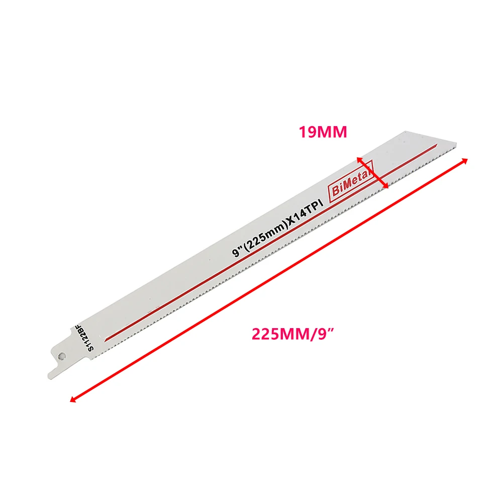 2pc 225mm 9in BI-Metal Reciprocating Saw Blade Flexible For Metal Wood Cutting High-carbon Steel Blade Fast Cutting
2pc 225mm 9in BI-Metal Reciprocating Saw Blade Flexible For Metal Wood Cutting High-carbon Steel Blade Fast Cutting