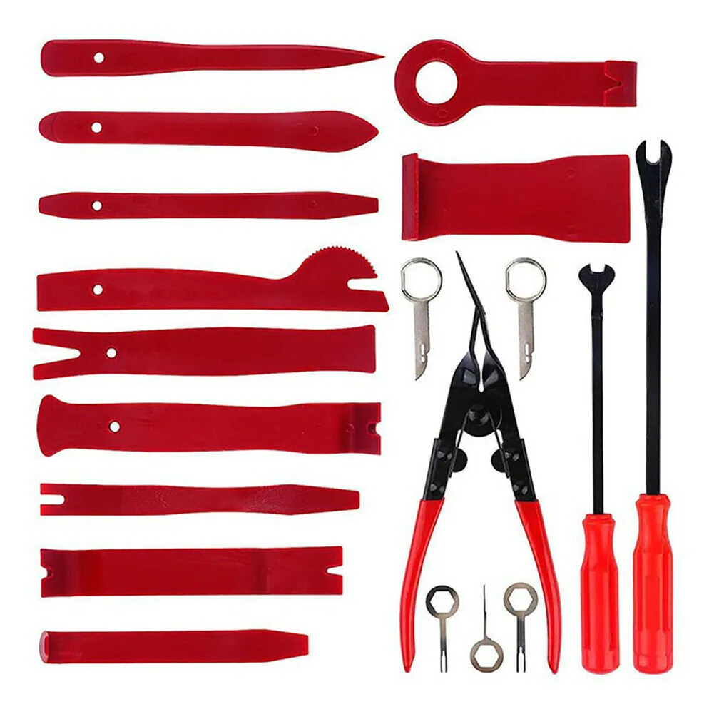 45Pcs Car Door Trim Panel Removal Install Tool Kit Molding Pry Interior Clip Set Plastic Pry Screwdriver For Audio Repair Tool
45Pcs Car Door Trim Panel Removal Install Tool Kit Molding Pry Interior Clip Set Plastic Pry Screwdriver For Audio Repair Tool