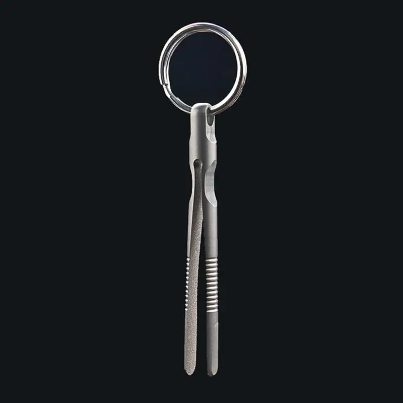 Outdoor EDC Mini Lightweight Compact Titanium Tweezers Outdoor Portable TC4 Small Tweezers EDC Tools
Outdoor EDC Mini Lightweight Compact Titanium Tweezers Outdoor Portable TC4 Small Tweezers EDC Tools
