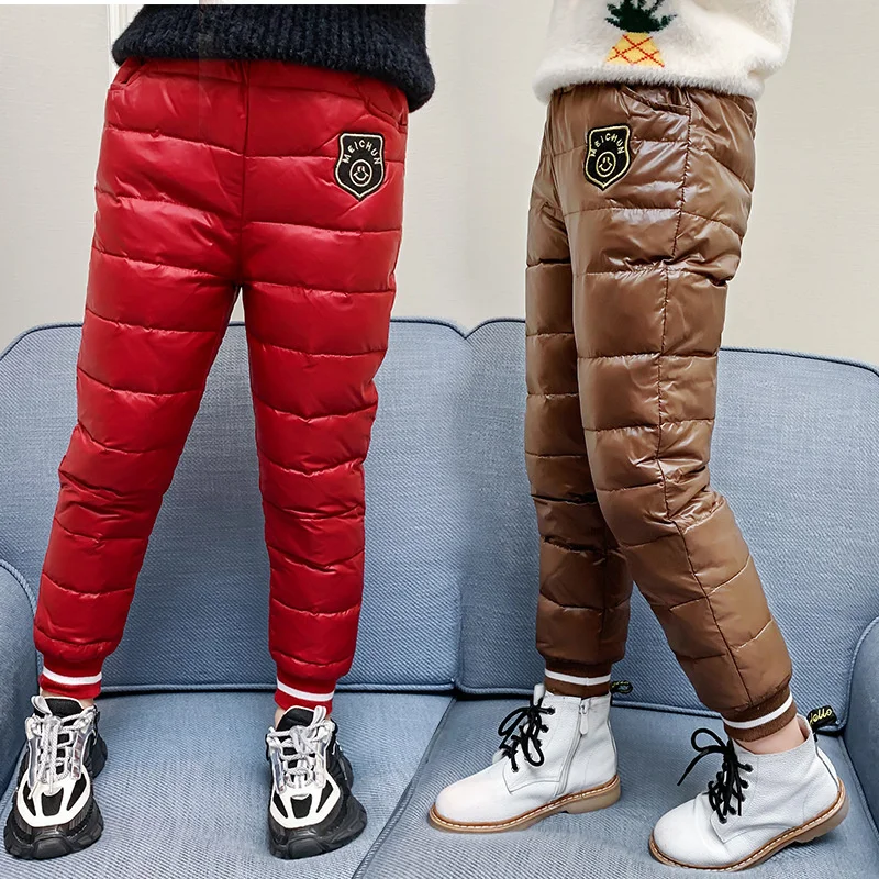 4-12Y Children Warm Thicken Down Pants Winter Girls Boys High Quality Trousers Teens Ski Down Padded Pants Fashion New Down Pant
4-12Y Children Warm Thicken Down Pants Winter Girls Boys High Quality Trousers Teens Ski Down Padded Pants Fashion New Down Pant