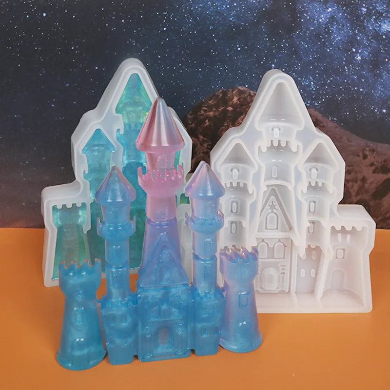 3D Princess Castle Shape Silicone Molds DIY Fondant Dessert Chocolate Cake Baking Tools Pendant Jewelry Making Resin Craft Mould
3D Princess Castle Shape Silicone Molds DIY Fondant Dessert Chocolate Cake Baking Tools Pendant Jewelry Making Resin Craft Mould